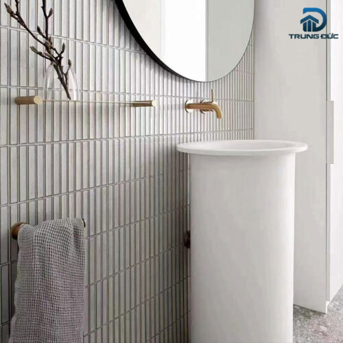 Gạch mosaic ốp tường phòng tắm