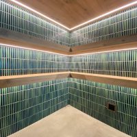 Gạch mosaic trang trí phòng bán hàng