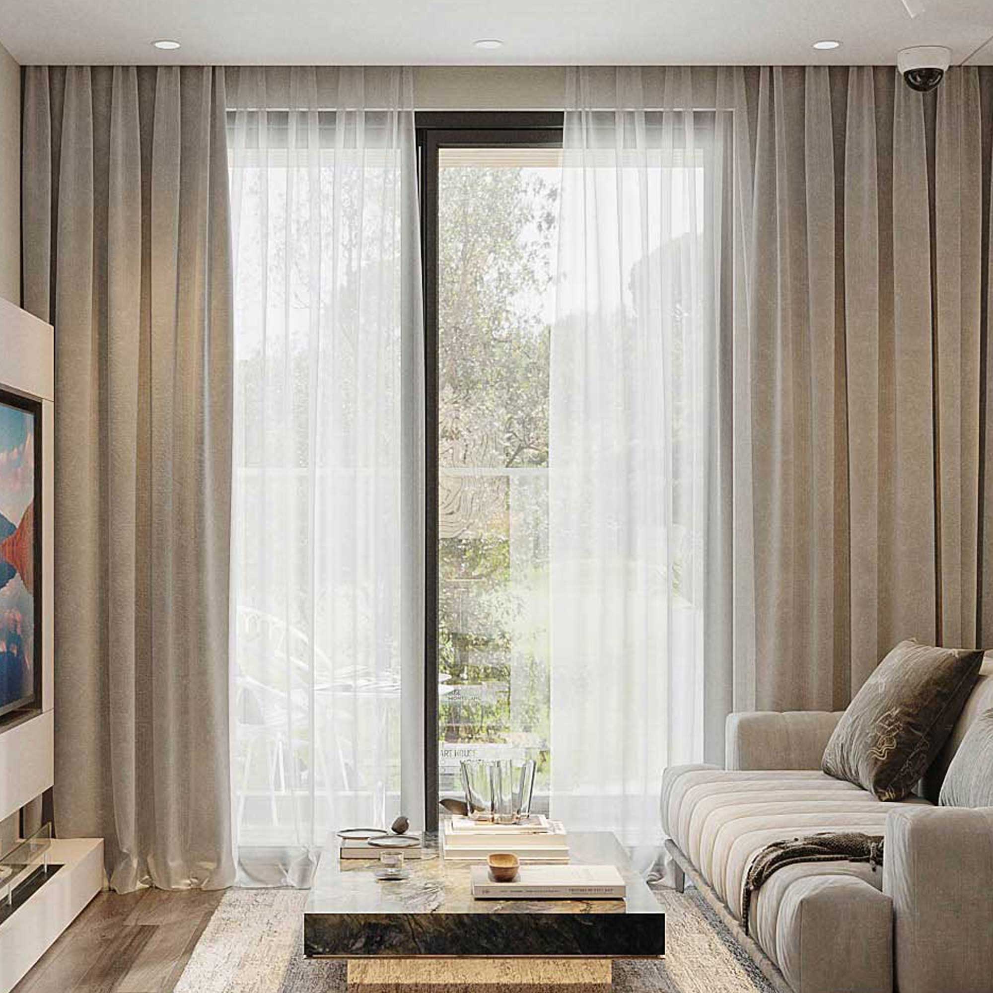 Cửa logia căn hộ mẫu TMC Smart Home