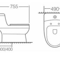 Bồn Cầu Kolni A2084 Liền Khối 3 %tên tệp%