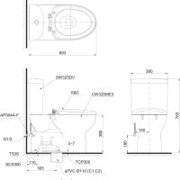 Bồn Cầu TOTO CS325DRT3 Hai Khối Nắp TC385VS 3 %tên tệp%