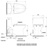 Bồn Cầu TOTO MS905T8 Liền Khối Nắp TC600VS 3 %tên tệp%