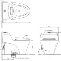 Bồn Cầu TOTO CW823NWF Liền Khối Nắp TC393VS 3 %tên tệp%
