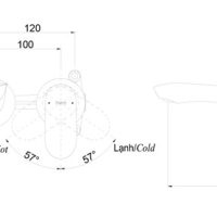 Vòi Lavabo Gắn Tường TOTO TLG01311B 7 %tên tệp%