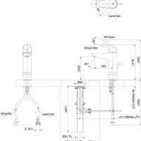 Vòi Lavabo TOTO TLS03305V Nóng Lạnh Thân Cao 7 %tên tệp%
