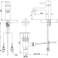 Vòi Lavabo TOTO DL342 Nóng Lạnh Thân Thấp 5 %tên tệp%