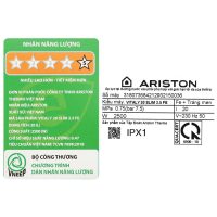 Thông số kỹ thuật bình Ariston 20 lít Vitaly