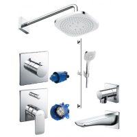 Bộ Sen Tắm Âm Tường TBG04304B/TBW02003A/TBW02005A/TBG02001B/TBV02103B