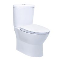 Bồn cầu 2 khối Caesar CD1320 xả nhấn nắp êm