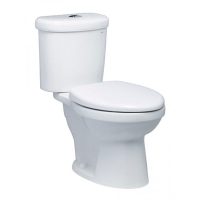 Bồn cầu 2 khối Caesar CD1338 xả nhấn nắp thường