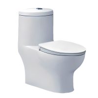 Bồn cầu 1 khối Caesar CD1375 xả nhấn nắp êm