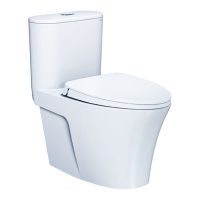 Bồn cầu 1 khối Caesar CD1395 xả nhấn nắp êm