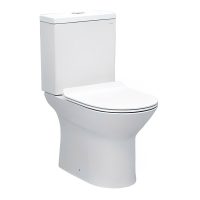 Bồn cầu Caesar CD1551 2 khối xả nhấn nắp êm