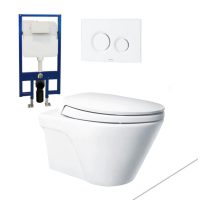 bồn cầu treo tường TOTO CW822NJWS/MB174P/WH172A