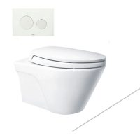 CW822NJWS/WH035D/MB005DG - Bồn Cầu Treo Tường TOTO