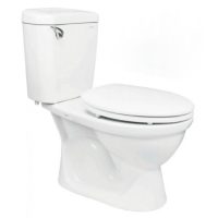 Bồn cầu Viglacera 2 khối VI77 xả nhấn nắp thường