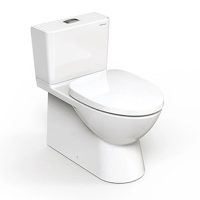 Bồn cầu 2 khối Viglacera Platinum P.12.600 xả nhấn nắp êm