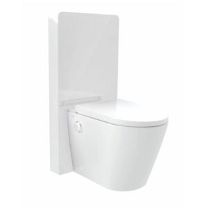 Bồn cầu thông minh Viglacera Platinum P.16.321W két âm mặt kính màu trắng