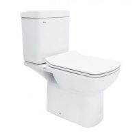 Bồn cầu 2 khối Viglacera VI6 xả nhấn nắp êm