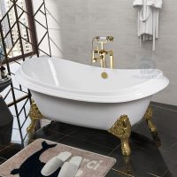 Bồn Tắm Đặt Sàn TOTO FBY1756PTGE/NE dài 1m75, có chân 3 Bồn tắm TOTO FBY1756PTGE#W có chân dài 1m75