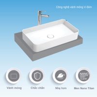 Chậu rửa mặt Viglacera CM1
