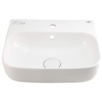 Bồn rửa lavabo Viglacera V23 Mekong treo tường 5 Chậu rửa mặt Viglacera V23 treo tường