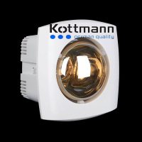 Đèn sưởi âm trần 1 bóng Kottmann K1A