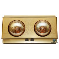 Đèn sưởi HEIZEN HE2B 2 bóng treo tường