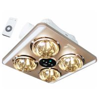 Đèn sưởi âm trần 4 bóng HEIZEN HE9 tích hợp thông gió, chiếu sáng