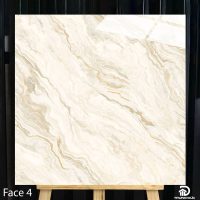 Gạch 100x100 cm Catalan 10005 màu vàng vân đá face 4