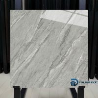 Gạch 60x60 65018 porcelain màu xám men bóng