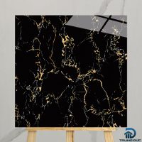 Gạch 60x60 66051 màu đen chớp vàng