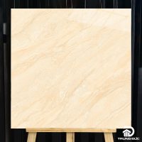Gạch 80x80 Catalan 85006 porcelain màu vàng men bóng