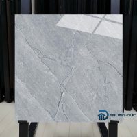 Gạch 80x80 85023 porcelain màu xám xanh men bóng