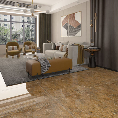 Gạch 80x80 lát nền phòng khách Catalan 80082
