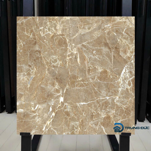 Gạch 80x80 Viglacera UB8801 granite màu nâu men bóng