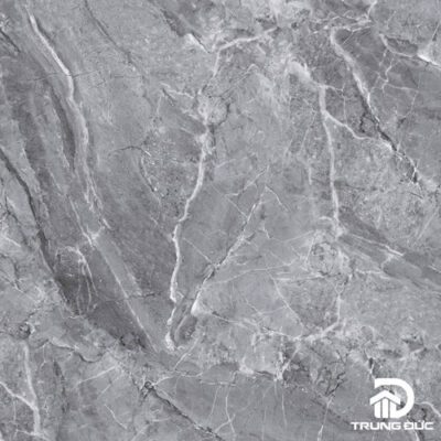 Gạch Apodio 66124014 men sugar vân đá ghi đậm, kích thước 60x60 cm