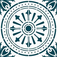 Gạch bông Prime 2720 men bóng, 30×30 (cm)