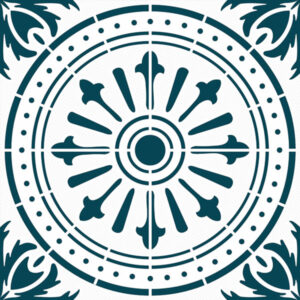 Gạch bông Prime 2720 men bóng, 30×30 (cm)