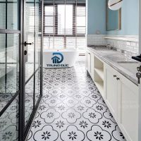 Gạch bông 20x20 lát nền phòng tắm
