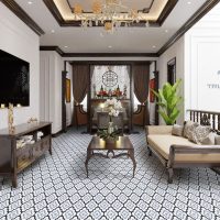 Gạch bông lát nền 40x40 Videcor VGB4006