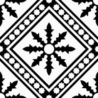 Gạch bông Prime 2722 men bóng, 30x30 (cm)