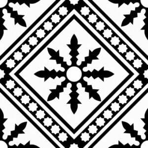 Gạch bông Prime 2722 men bóng, 30x30 (cm)