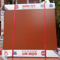 Gạch đỏ chống rêu mốc Gốm Mỹ 40x40 tráng men