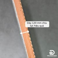 Chiều dày gạch lát sân Gốm Mỹ