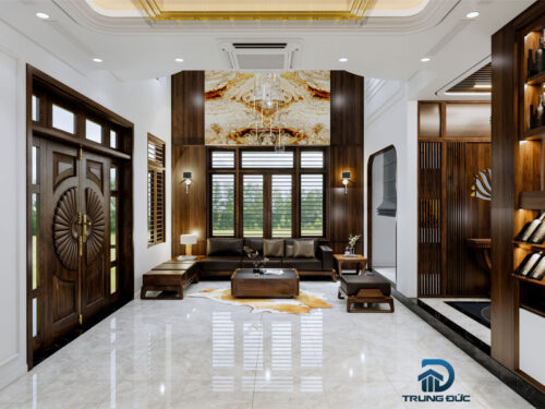 Gạch lát sàn phòng khách 60x60 Catalan 65019