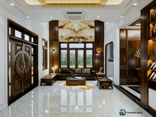 Gạch lát nền phòng khách 60x60 Catalan 65018