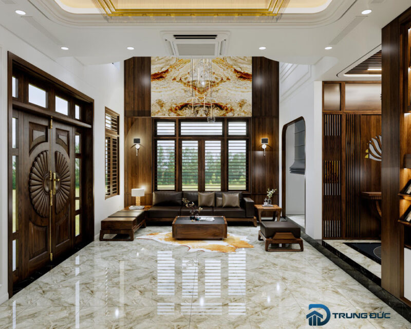 Gạch lát nền phòng khách 60x60 Catalan 65022