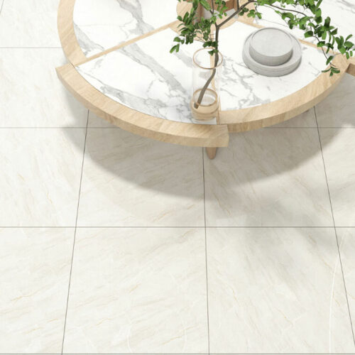 Gạch lát nền phòng khách men bóng 60082