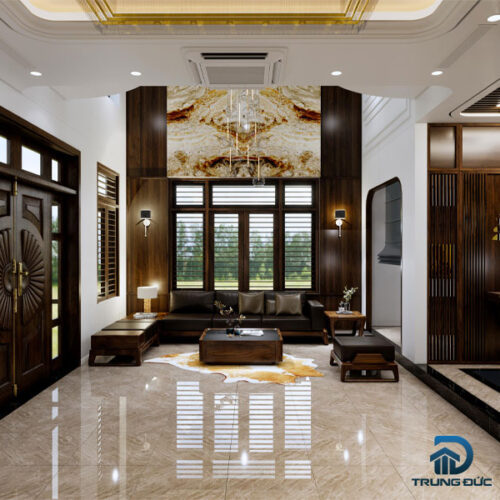 Gạch lát nền phòng khách 60x60 Catalan 65012